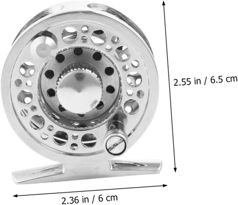 Sosoport Lightweight Fly Fishing Reel for Left Right Hand Exchange Arbor Fishing Accessories Present for Anglers in Saudi Arabia