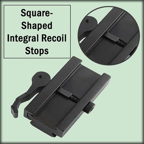 Gotical 3 Slots Dual | 90 Degree and 45 Degree Double Riser Quick Release in Saudi Arabia
