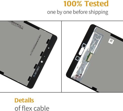 AMIND لهاتف Huawei MediaPad M3 Lite 8 شاشة بديلة تعمل باللمس CPN-AL00 CPN-W09 CPN-L09 شاشة عرض LCD رقمية كاملة مع مجموعة أدوات إصلاح (أسود) in Saudi Arabia