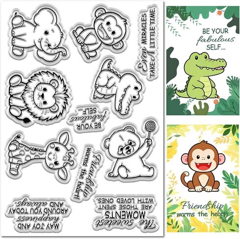 CRASPIRE Christmas Tree Rubber Clear Stamps Winter Penguin Snow Snowflakes Bell Blessing Words Gingerbread Man Reusable Transparent Silicone Seals Embossing for Journal Card Making DIY Scrapbooking in Saudi Arabia