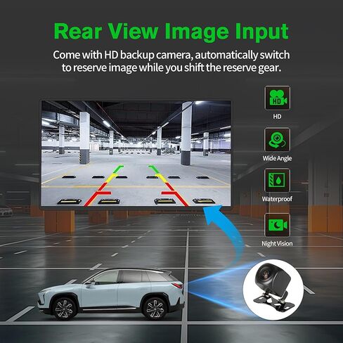 [4+64G] Android 13 Car Stereo with Wireless Apple Carplay & Android Auto for Toyota RAV4 2013-2018 10" Touchscreen Radio Upgrade with AHD Camera,GPS Navigation,SWC,WiFi,FM,Bluetooth in Kuwait