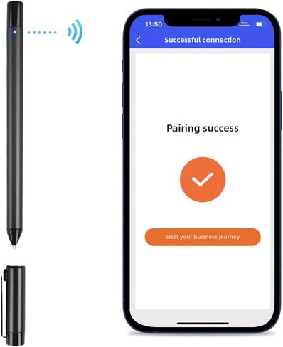 PUSOKEI Digital Smart Pen and Notebook Set, Realtime Paper to Digital Sync with OCR Text Conversion & AI Drawing, Bluetooth 5.0 for Students, Professionals, Offline Storage (Brown) in Saudi Arabia