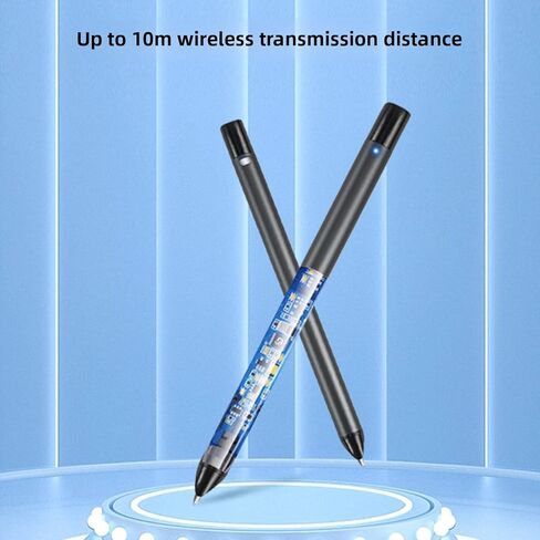 PUSOKEI Digital Smart Pen and Notebook Set, Realtime Paper to Digital Sync with OCR Text Conversion & AI Drawing, Bluetooth 5.0 for Students, Professionals, Offline Storage (Brown) in Saudi Arabia