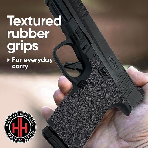 Handleitgrips Gun Grip Wrap Tape, Non-Slip, Adhesive Style, Do It Yourself, Easy Installation, Accessories, Compatible with Ruger RXM Sandpaper in Saudi Arabia