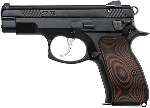 Cool Hand G10 Grips for CZ 75/85 Compact, CZ P-01, P100, C100, Tristar T100, CZ PCR, CZ 75 D, Black Gun Grips Screws Included, Palm Swell Back Style in Saudi Arabia