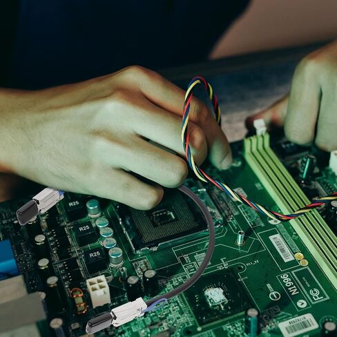 BESPORTBLE Mini SAS Sff-8088 to Sff-8088 26 Pin Internal Data Cable 0.5m for Server Storage Controller High-Speed Transmission Cable in Kuwait