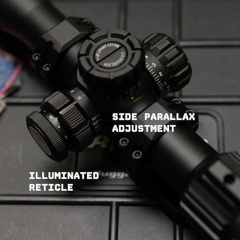Monstrum Beast 3-12x44 Rifle Scope with Side Focus and Offset Scope Mount in Saudi Arabia