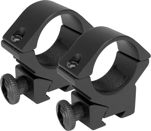 Barska Crosshair Reticle Rifle Scope for .22 Plinking & Rimfire Rifles - Optimal Precision with Rings for Shooting, Hunting, Target Practice in Saudi Arabia