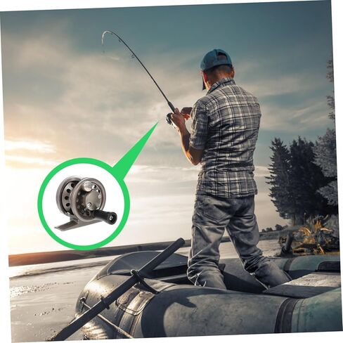 بكرة الصيد البلاستيكية ذات نظام سحب سلس وخفيفة الوزن لمعدات الصيد والصب في الهواء الطلق in Kuwait