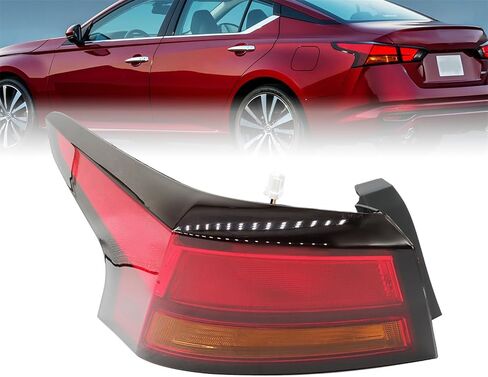 جانب سائق تجميع ضوء الذيل متوافق مع 2019 2020 2021 2022 Altima مع مصابيح خلفية خلفية مصباح خلفي NI2804118 265556CA1A (يسار) in Saudi Arabia