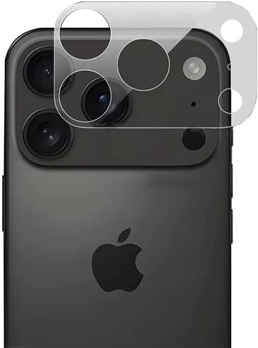 3 قطع من أفلام العدسات المجوفة اللامعة لهاتف iPhone 17 Pro Max in Saudi Arabia