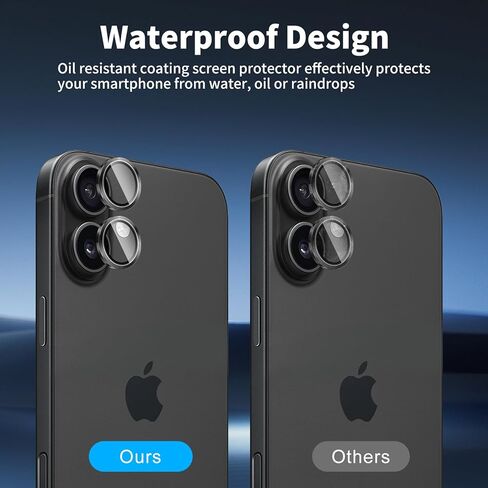 4 Pack Camera Lens Protector Compatible for iPhone 17, 9H Hardness Tempered Glass Film，Night Shooting Mode,Scratch-Resistant，Anti-fingerprint in Saudi Arabia