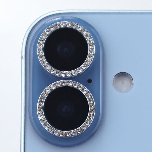 واقي عدسة الكاميرا لهاتف iPhone 17 من سبائك الألومنيوم بحلقة معدنية من الزجاج المقسى وملحقات غطاء العدسة (أزرق فاتح، لهاتف iPhone 17) in Kuwait