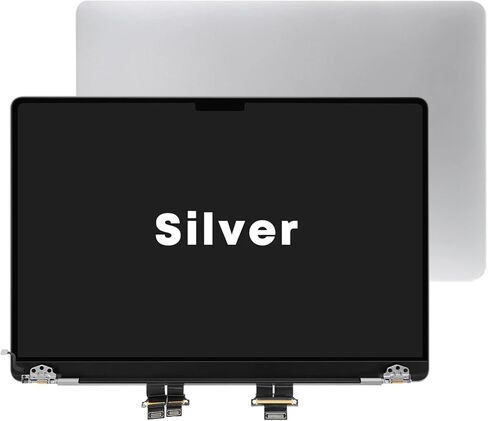 14" Screen Replacement for MacBook Pro M4 A3185 A3401 A3112 EMC 8623 EMC 8894 EMC 8623 LCD Display Assembly (Silver) in Saudi Arabia