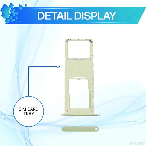 لهاتف Samsung Galaxy A14 Sim Card Tray (إصدار SIM واحد) محول حامل فتحة صينية البطاقة الخضراء مع قاذف إبرة لـ A14 SM-A145F in Saudi Arabia