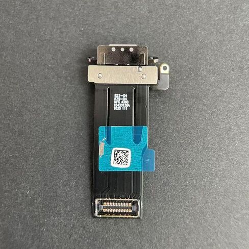 Dedyel Dock Connector متوافق مع iPad Pro 13 بوصة (M4) A2925 A2926 A3007 2024 كابل مرن لتجميع منفذ الشحن (أسود) in Kuwait