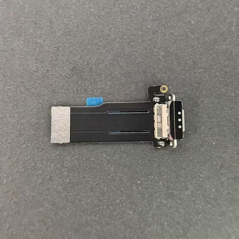 Dedyel Dock Connector متوافق مع iPad Pro 13 بوصة (M4) A2925 A2926 A3007 2024 كابل مرن لتجميع منفذ الشحن (أسود) in Kuwait