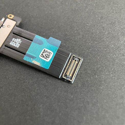 Dedyel Dock Connector متوافق مع iPad Pro 13 بوصة (M4) A2925 A2926 A3007 2024 كابل مرن لتجميع منفذ الشحن (أسود) in Kuwait