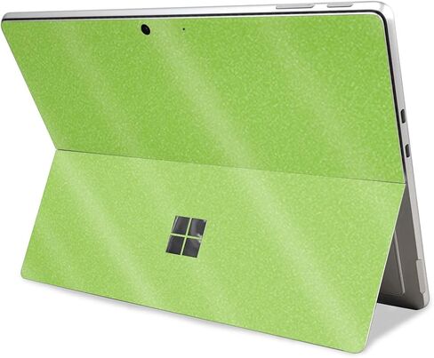 غلاف الكمبيوتر اللوحي اللامع اللامع المتوافق مع Microsoft Surface Pro 11 (2024-2025) - أخضر ليموني صلب - غطاء لاصق واقٍ من الفينيل 3M ممتاز - سهل الاستخدام | صُنع في الولايات المتحدة الأمريكية بواسطة MightySkins in Kuwait