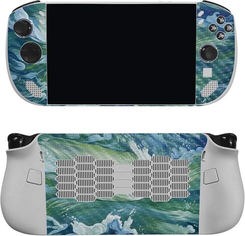 Glossy Glitter Gaming Skin Compatible with Lenovo Legion Go 2 (2025) - Midnight Mischief - Premium 3M Vinyl Protective Wrap Decal Cover - Easy to Apply | Crafted in the USA by MightySkins in Saudi Arabia