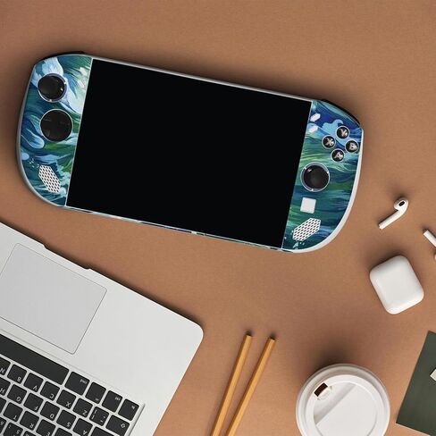 Glossy Glitter Gaming Skin Compatible with Lenovo Legion Go 2 (2025) - Midnight Mischief - Premium 3M Vinyl Protective Wrap Decal Cover - Easy to Apply | Crafted in the USA by MightySkins in Saudi Arabia