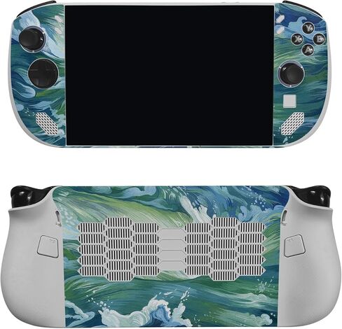 Glossy Glitter Gaming Skin Compatible with Lenovo Legion Go 2 (2025) - Midnight Mischief - Premium 3M Vinyl Protective Wrap Decal Cover - Easy to Apply | Crafted in the USA by MightySkins in Saudi Arabia