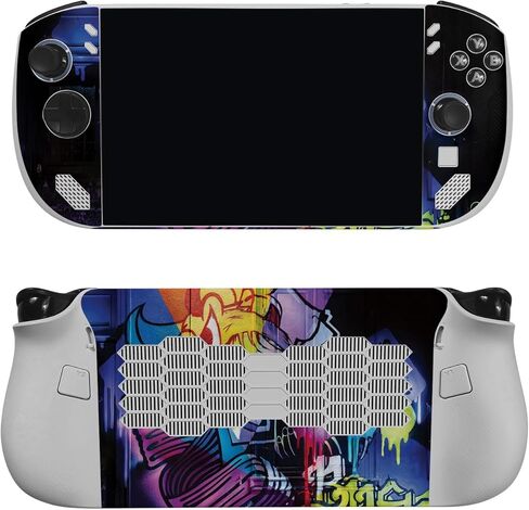 Glossy Glitter Gaming Skin Compatible with Lenovo Legion Go 2 (2025) - Midnight Mischief - Premium 3M Vinyl Protective Wrap Decal Cover - Easy to Apply | Crafted in the USA by MightySkins in Saudi Arabia