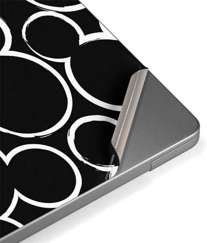 غلاف كمبيوتر محمول من Skinit متوافق مع جهاز MacBook Pro 16in (2021) - تصميم صورة ظلية ميكي ماوس من ديزني مرخص رسميًا in Kuwait