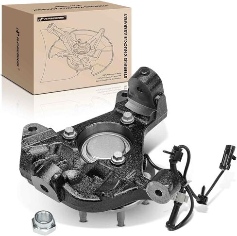 A-Premium Front Steering Knuckle & Wheel Bearing Hub Assembly Compatible with Chevrolet Silverado 1500, Tahoe, Suburban, Avalanche & GMC Sierra, Yukon XL & Cadillac Escalade, Right Passenger Side in Saudi Arabia