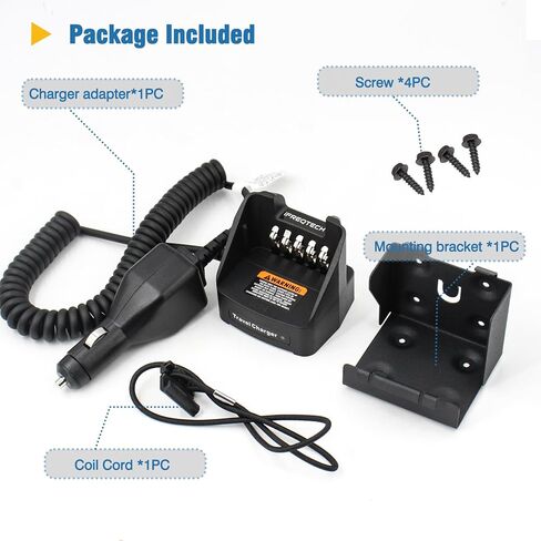 شاحن سفر بديل KVC-21 متوافق مع كينوود TK-2180 TK-3180 TK-5210 TK-5310 TK-5220 TK-5320 TK-5410 NX200 NX300 NX210 NX410 NX411 NX-5200 NX-5400 شاحن لاسلكي KNB-47L KNB-48L in Kuwait