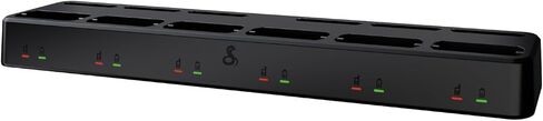 Cobra Single Dock Charger for Performa 400/450 Business Two-Way Radios - USB-C to A Cable and Wall Adapter Included in Saudi Arabia