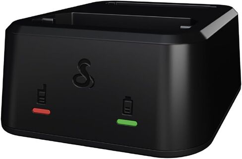 Cobra Single Dock Charger for Performa 400/450 Business Two-Way Radios - USB-C to A Cable and Wall Adapter Included in Saudi Arabia