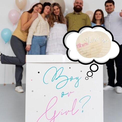 Gender Reveal Wooden Sign, It's a Girl Sign, Baby Announcement Plaque, Personalized Newborn Announcement Sign for Hospital, Wooden Birth Announcement Sign, Boho Gender Reveal Decor (Pink) in Saudi Arabia
