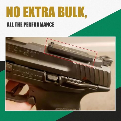 لوحة تركيب بصريات متقدمة من ADE لجهاز Ruger 57 / Ruger 5.7 - محول متوافق دقيق لبصمة RMR Red Dot - متوافق مع Holosun 407C/507C/508T، Trijicon RMR/SRO وADE RD3-020 Raptor in Kuwait
