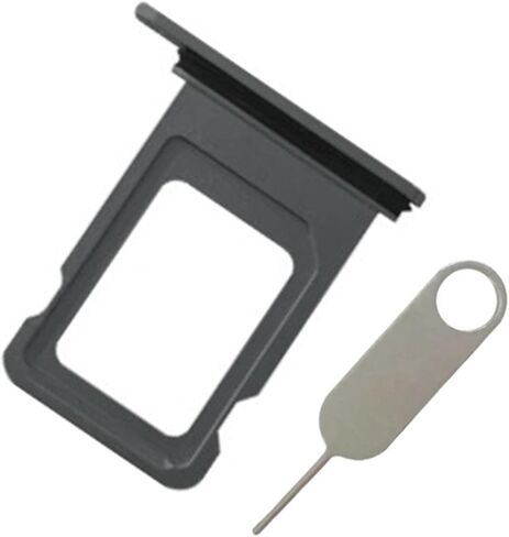 SIM Card Tray Slot Holder Replacement for iPhone 12 Pro and iPhone 12 Pro Max -Both Single SIM and Dual SIM Card Versions are Applicable (Gold) in Saudi Arabia