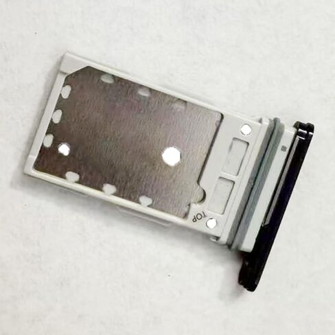 لعلبة بطاقات Samsung Galaxy S23 5G وحامل بطاقات Micro SD Sim جزء استبدال الحاوية (أسود) in Saudi Arabia