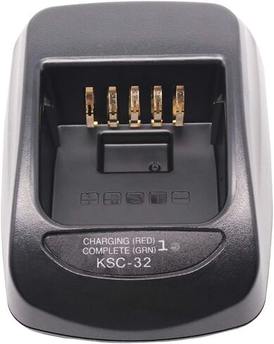 شاحن KSC-32 مع بطارية ليثيوم أيون KNB-33L 2000mAh متوافقة مع TK2180 TK3180 TK5210 TK5310 TK5410 NX-410 NX-411 in Saudi Arabia