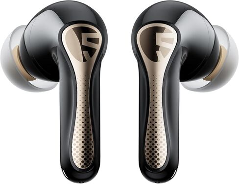 SoundPEATS Air5 Pro+ MEMS Speaker Earbuds, Hybrid Driver Earbuds with 10mm Composite Diaphragm Speaker, aptX Lossless & Hi-Res, AI Adaptive ANC & 6 Mic, LE Audio LC3, Bluetooth 5.4, Weightless Comfort in Saudi Arabia