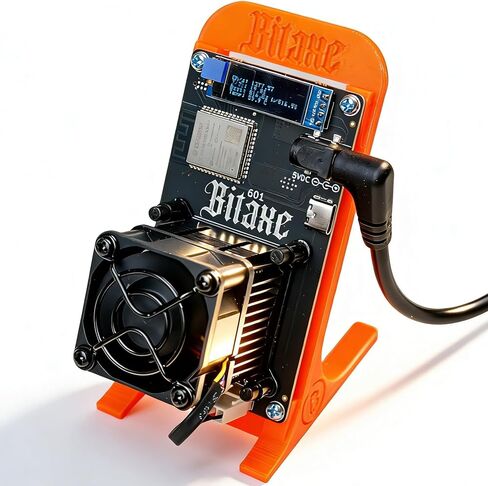 Bitcoin Miner 601 1.2TH/s ASIC Miner 17W Low Power BTC Miner BM1370 Lottery Miner Open-Source for Home Office High Efficiency Crypto Currency Miners for BTC Solo Mining Machine in Saudi Arabia