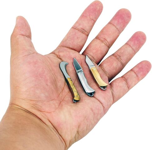 الجدة حزمة صغيرة صندوق القاطع أدوات سكين فتاحة ، المسرات الشرقية 2 بوصة EDC في الهواء الطلق 3 قطعة طقم أدوات سكين قابلة للطي in Kuwait