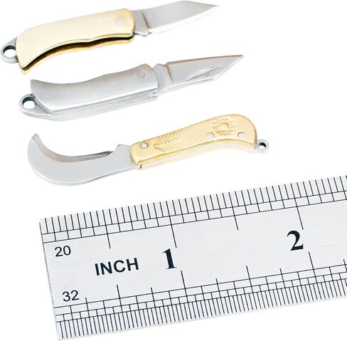 الجدة حزمة صغيرة صندوق القاطع أدوات سكين فتاحة ، المسرات الشرقية 2 بوصة EDC في الهواء الطلق 3 قطعة طقم أدوات سكين قابلة للطي in Kuwait