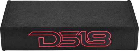 DS18 PU210 مضخم صوت محمل مقاس 10 بوصات + حاوية مشعاع سلبي | 700 وات كحد أقصى | صندوق فرعي صغير الحجم للشاحنة | تحميل نهائي 2 أوم | مضخم صوت عميق أسفل/خلف المقعد للشاحنات الصغيرة in Saudi Arabia
