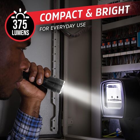 مصابيح إنرجايزر T-300 LED (3 عبوات)، ضوء فلاش ساطع لـ EDC التكتيكي، والتخييم، وحالات الطوارئ (البطاريات متضمنة) in Kuwait
