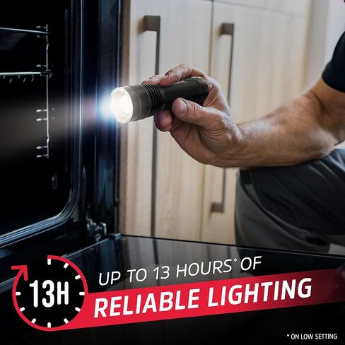 مصابيح إنرجايزر T-300 LED (3 عبوات)، ضوء فلاش ساطع لـ EDC التكتيكي، والتخييم، وحالات الطوارئ (البطاريات متضمنة) in Kuwait