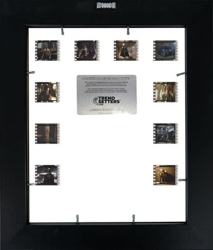 FilmCells - سلسلة Batman Begins 1 - عرض مونتاج صغير مقاس 11 × 13 بوصة - عشرة (10) مشابك أفلام مقاس 35 مم - إصدار محدود مرخص رسميًا للتحصيل in Kuwait