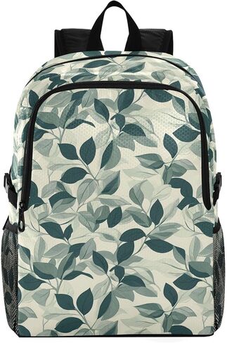 Lightweight Casual Waterproof Daypack Lightweight Packable Hiking Backpack,18.5" Foldable Travel Backpack for College,Hiking,Gym​,Leaf Pattern (14) Design in Saudi Arabia