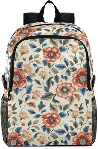 Lightweight Casual Waterproof Daypack Lightweight Packable Hiking Backpack,18.5" Foldable Travel Backpack for College,Hiking,Gym​,Leaf Pattern (14) Design in Saudi Arabia