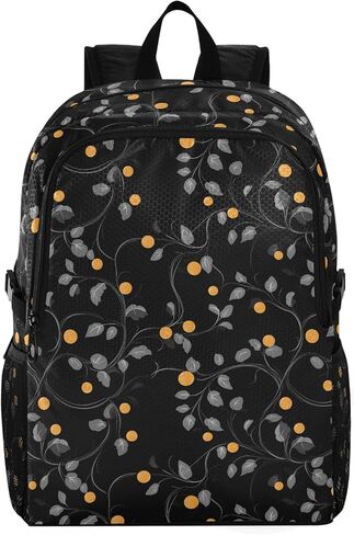 Lightweight Casual Waterproof Daypack Lightweight Packable Hiking Backpack,18.5" Foldable Travel Backpack for College,Hiking,Gym​,Leaf Pattern (14) Design in Saudi Arabia
