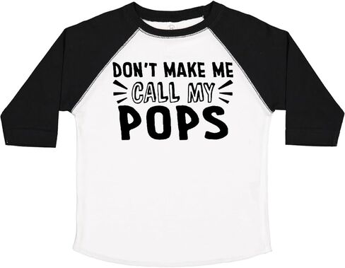 inktastic Don't Make Me Call My Pops Toddler T-Shirt in Saudi Arabia