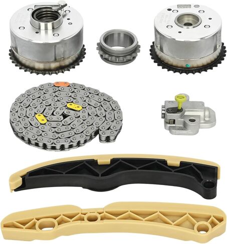 24321-3L100 12PCS Engine Timing Chain Kit Fits Hyundai Azera Santa Fe Palisade, Fits Genesis G70/G80/G90, Fits Kia Sedona Sorento Cadenza/K900 3.3L/3.8L Replaces 24410-3CGA3 24820-3CGA3 in Saudi Arabia